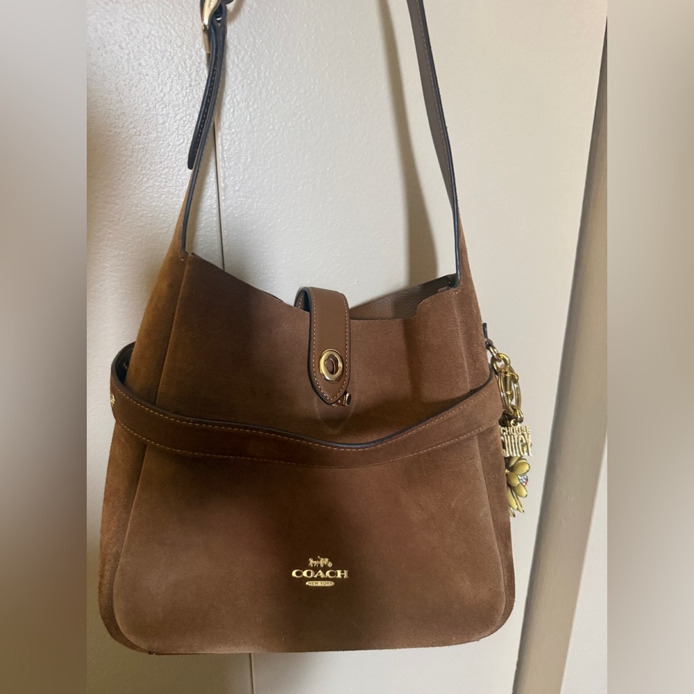 Coach Suede Sienna Hadley Crossbody - Picture 5 of 16